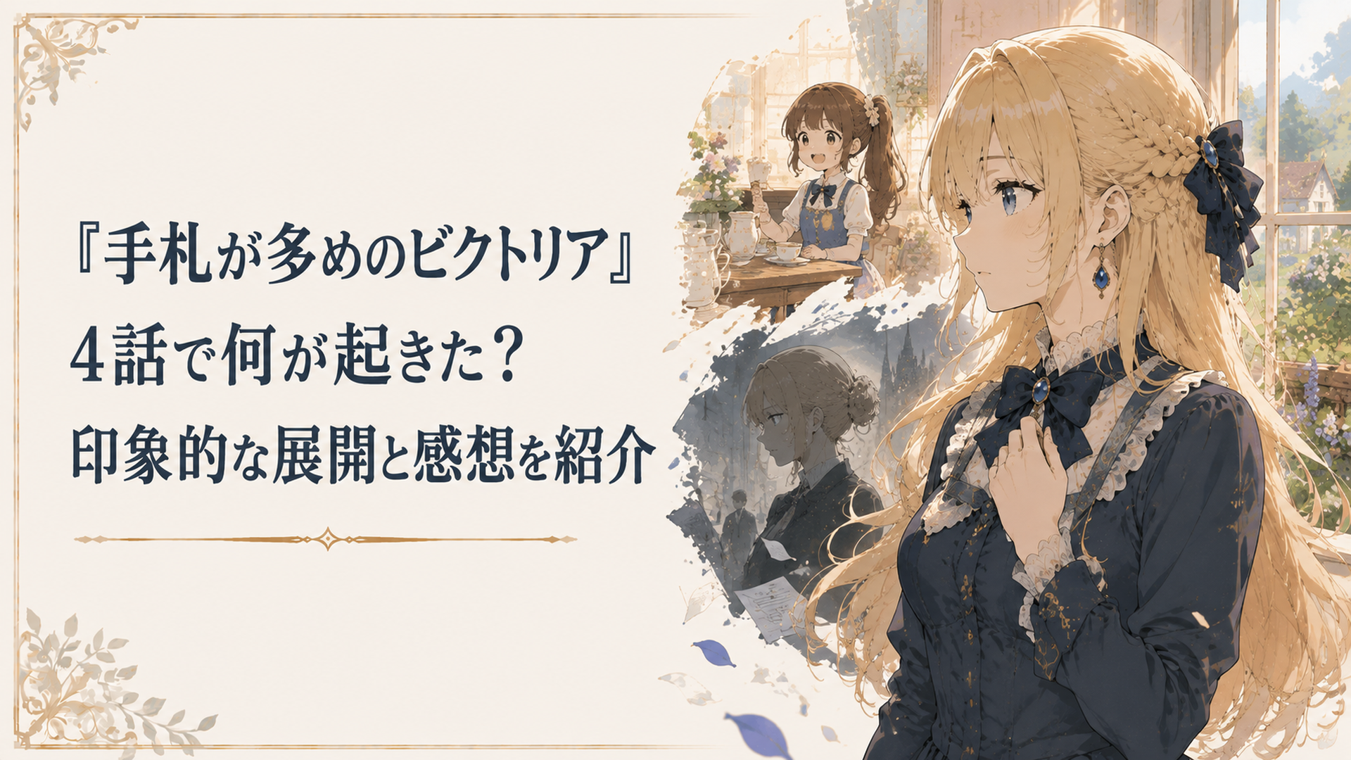 ノンナとの穏やかな暮らしを守りながら過去と向き合うビクトリア